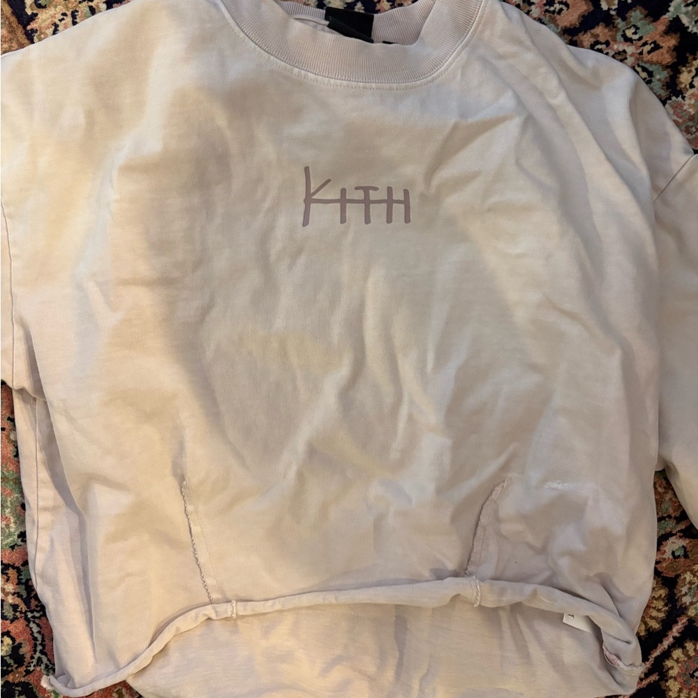Ksubi x Kith Crewneck in Soft Beige